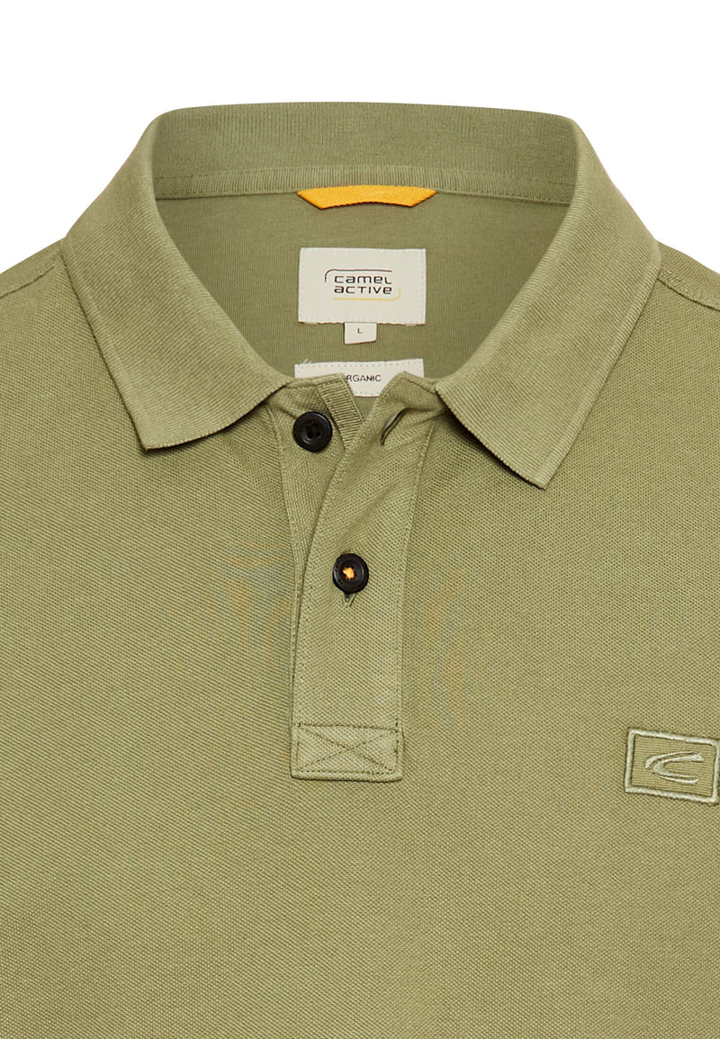 Kurzarm Poloshirt aus Baumwolle