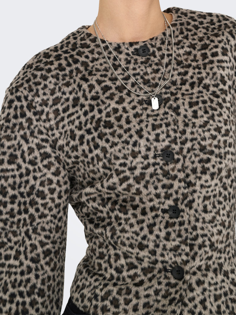 JDYMICA LEO COCOON SHORT JACKET OTW SIJ