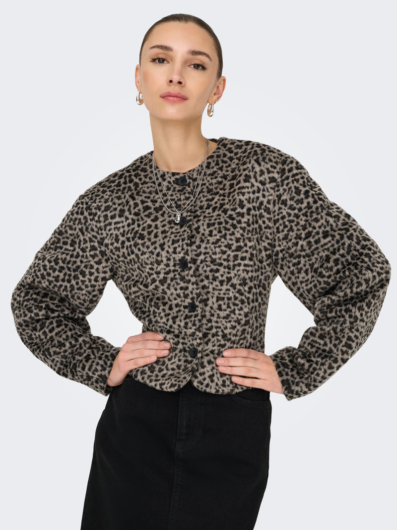 JDYMICA LEO COCOON SHORT JACKET OTW SIJ