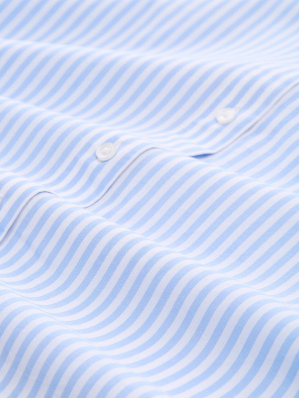 Loose Fit Popeline Hemdbluse