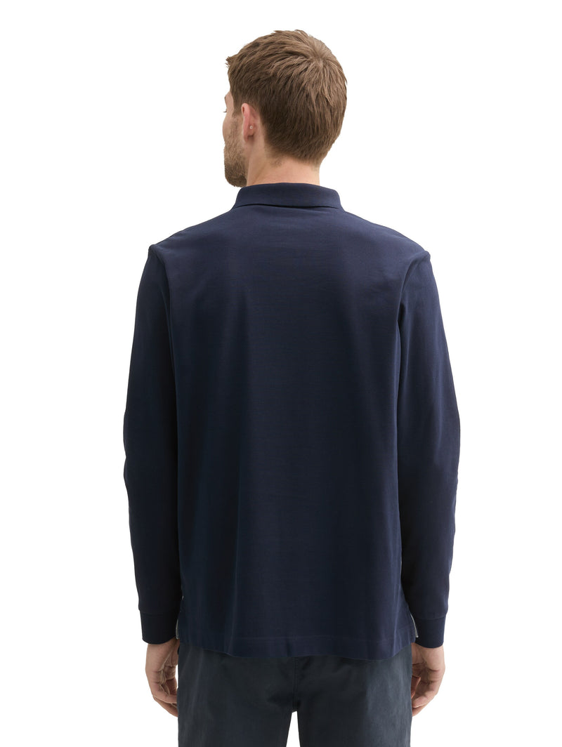 Longsleeve Piqué Poloshirt