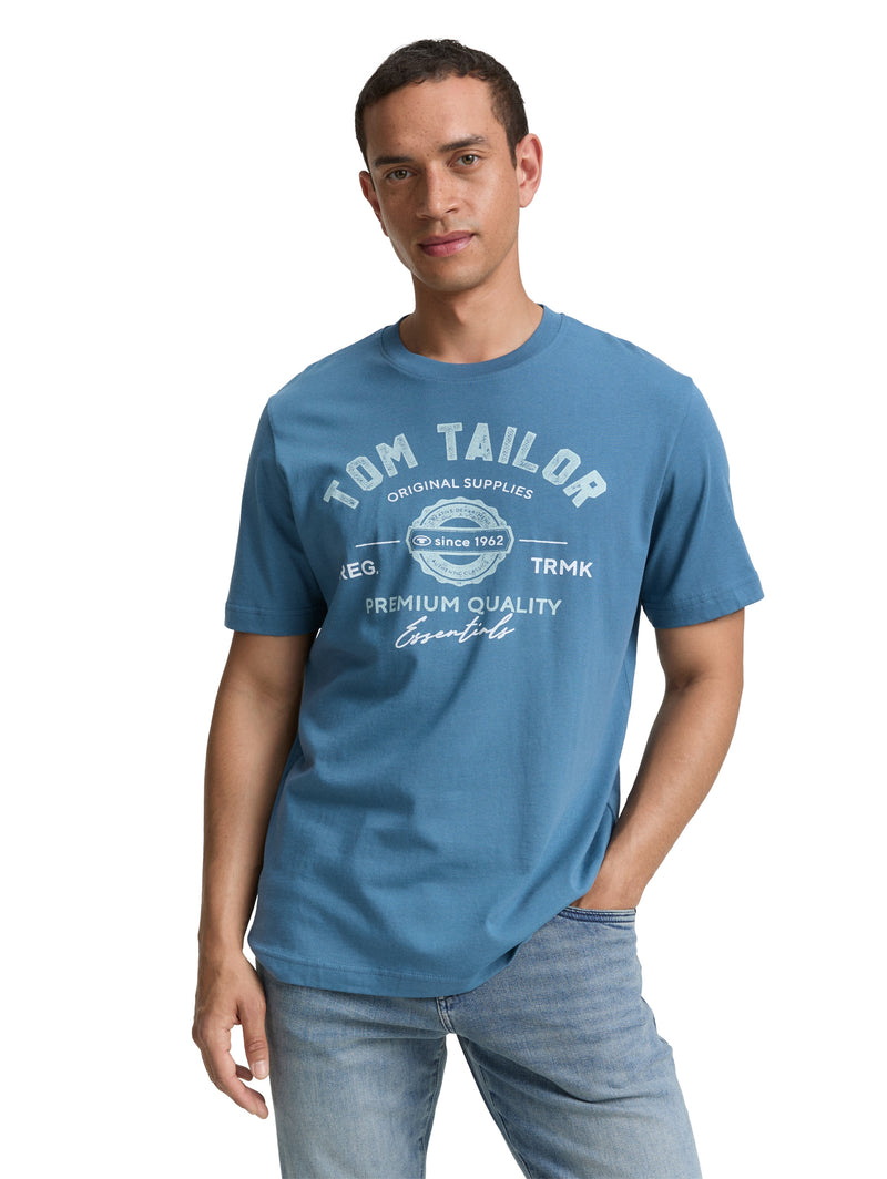 T-Shirt mit Logo-Print