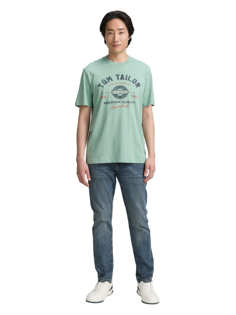 T-Shirt mit Logo-Print