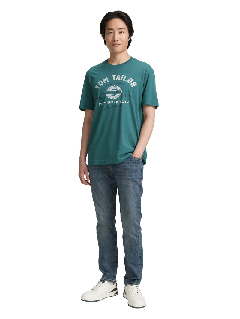 T-Shirt mit Logo-Print