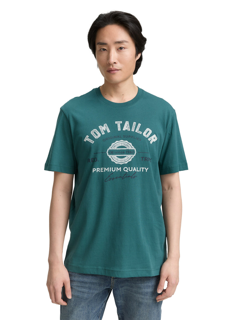 T-Shirt mit Logo-Print