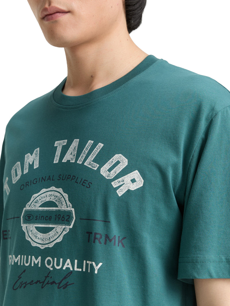 T-Shirt mit Logo-Print