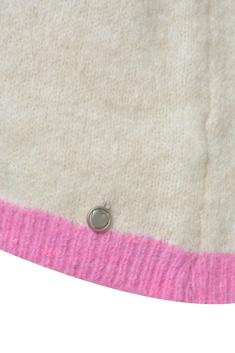 Cardigan With Back Print
