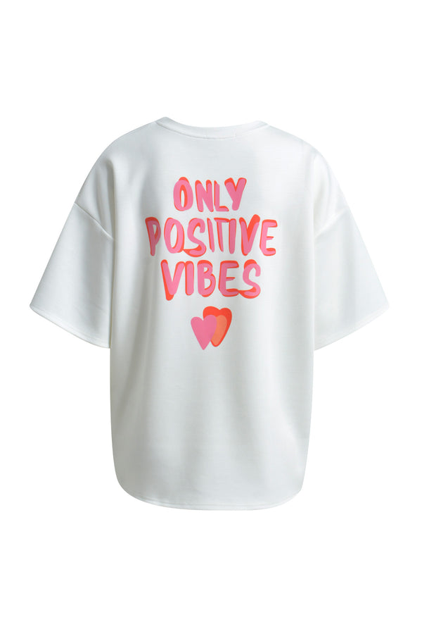 Sweatshirt Positive Vibes Print