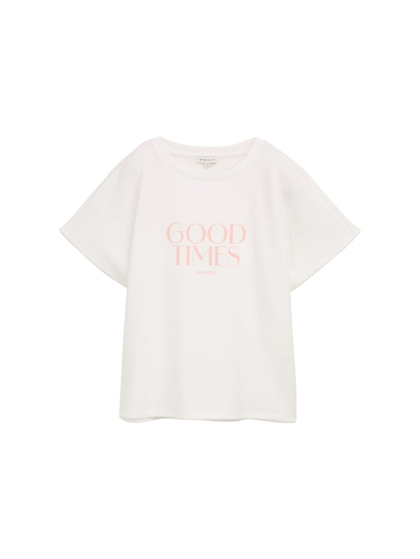 Loose Fit T-Shirt mit Print