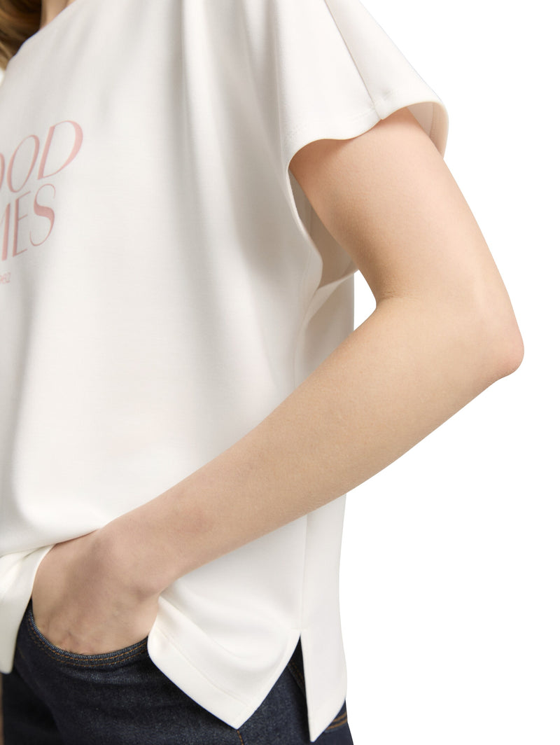 Loose Fit T-Shirt mit Print