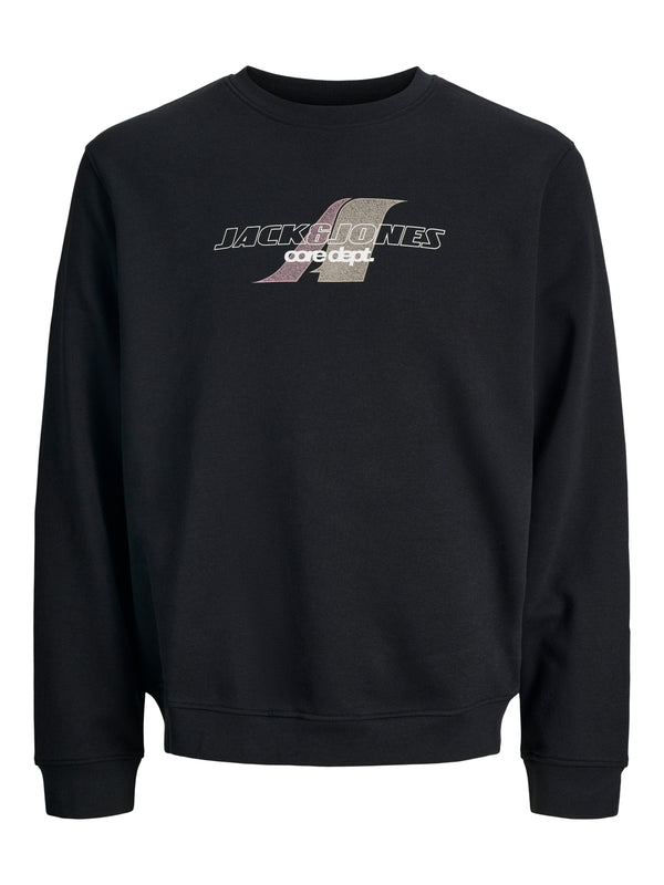 JCOTIER PRINT SWEAT CREW NECK