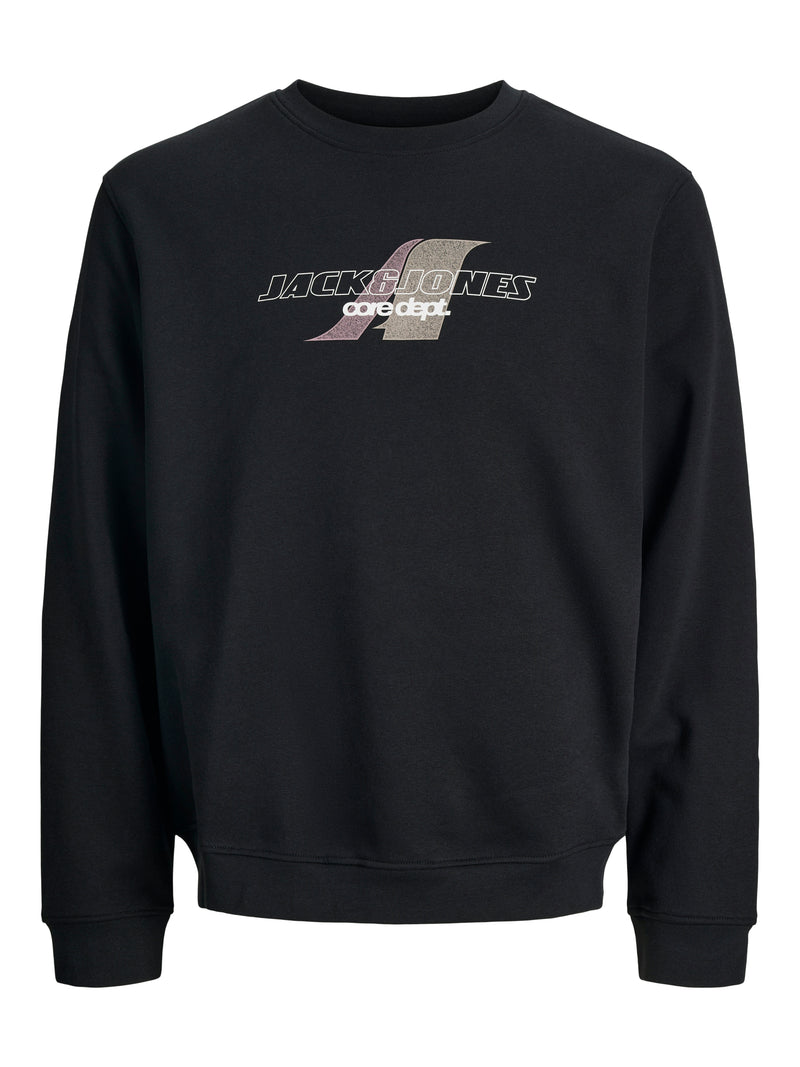 JCOTIER PRINT SWEAT CREW NECK