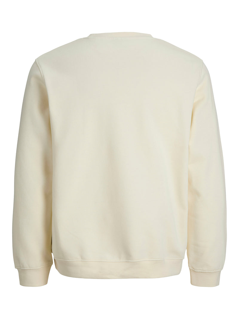 JCOTIER PRINT SWEAT CREW NECK