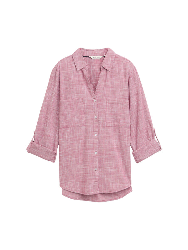 Bluse mit Brusttaschen