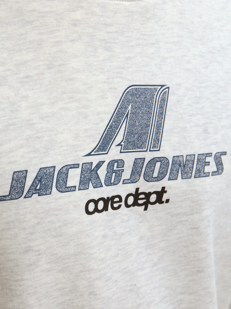 JCOTIER PRINT SWEAT CREW NECK
