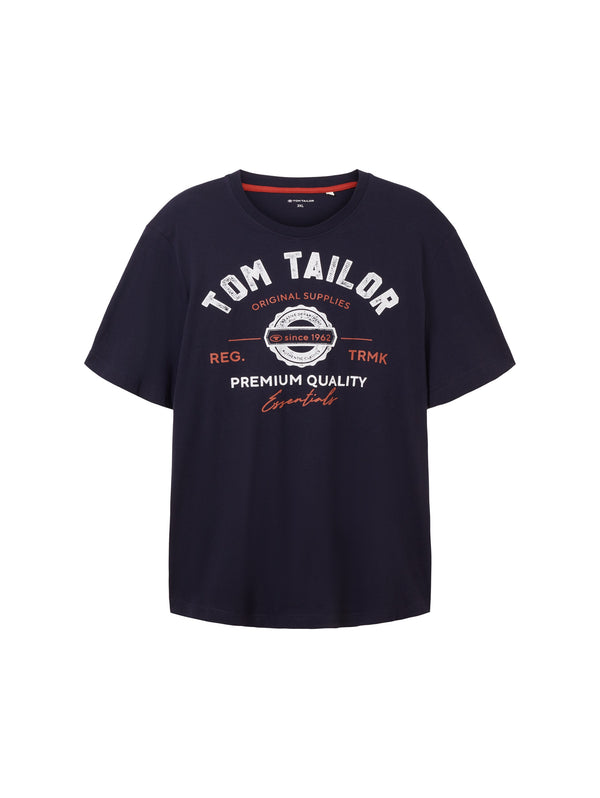 Plus Size - T-Shirt mit Logo Print