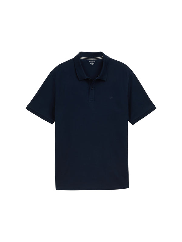 Plus Size - Piqué Poloshirt mit Logo-Stickerei