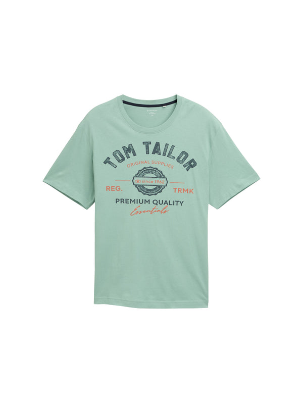 Plus Size - T-Shirt mit Logo Print
