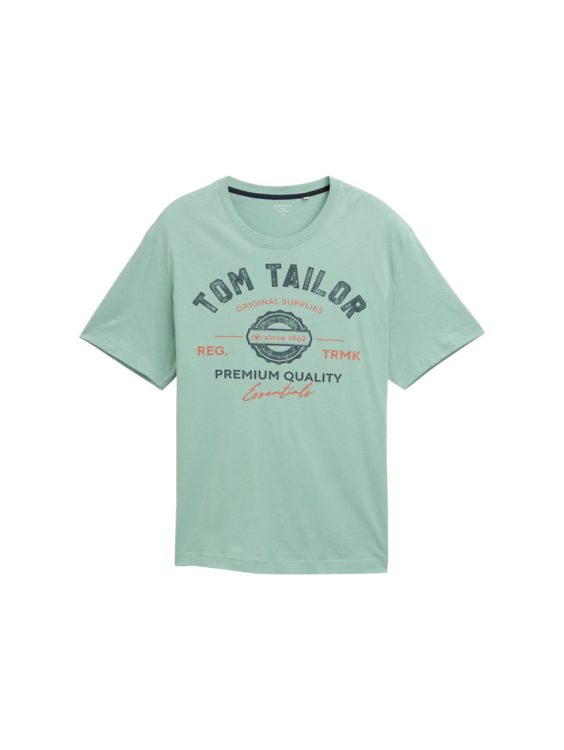 Plus Size - T-Shirt mit Logo Print