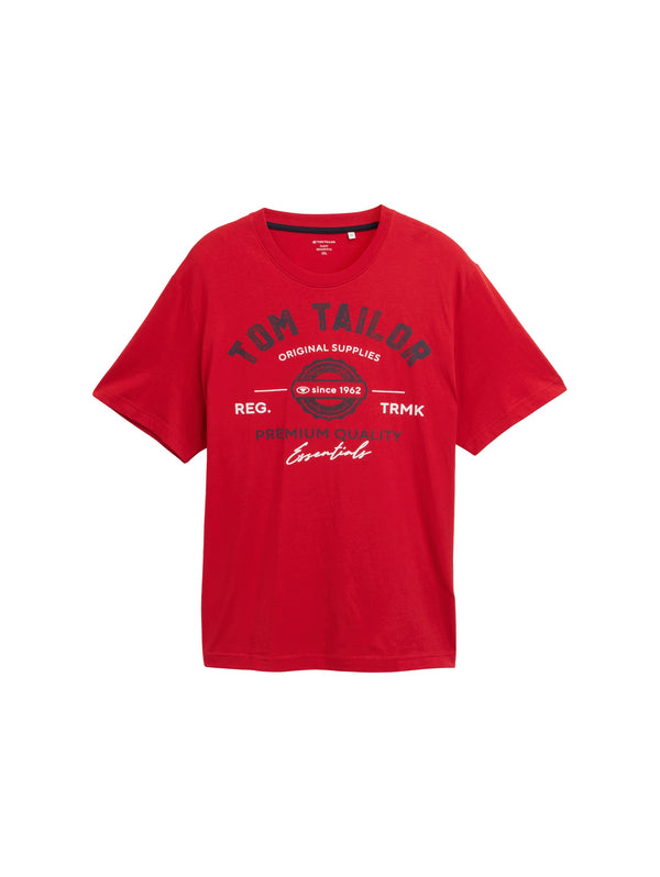 Plus Size - T-Shirt mit Logo Print