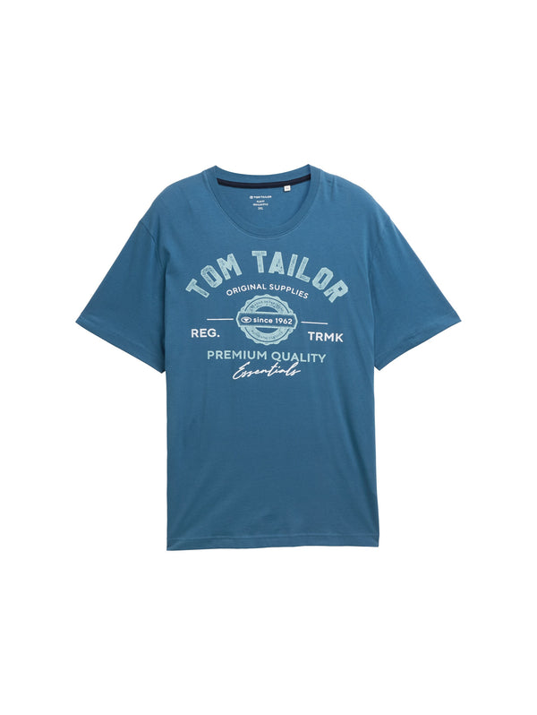 Plus Size - T-Shirt mit Logo Print