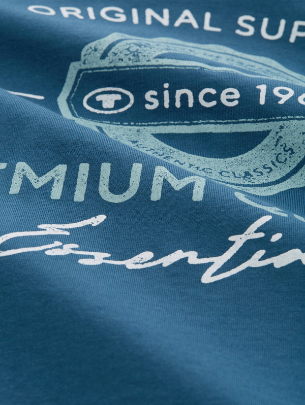 Plus Size - T-Shirt mit Logo Print