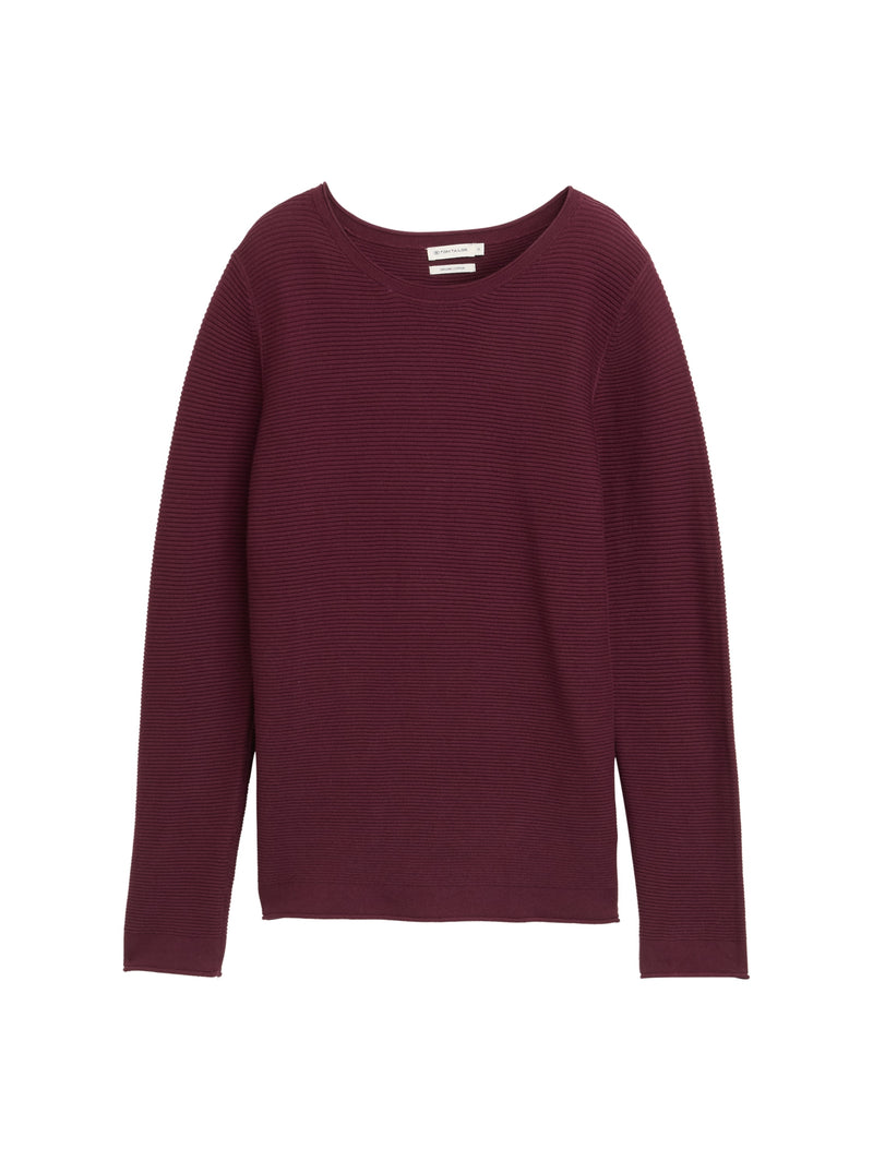Strickpullover aus Bio-Baumwolle