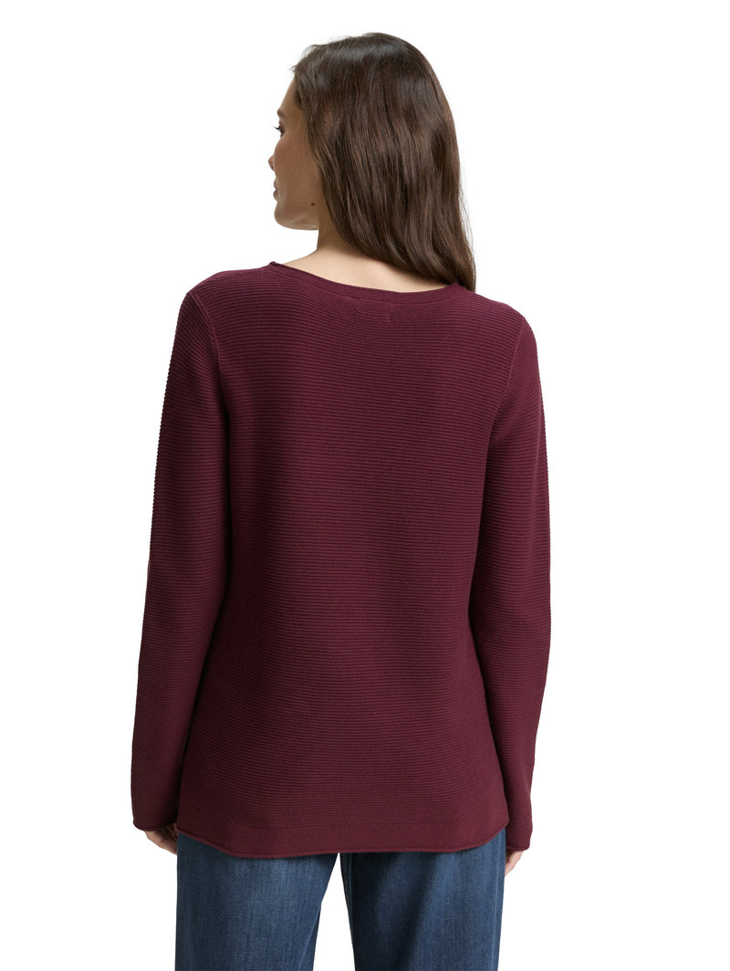Strickpullover aus Bio-Baumwolle