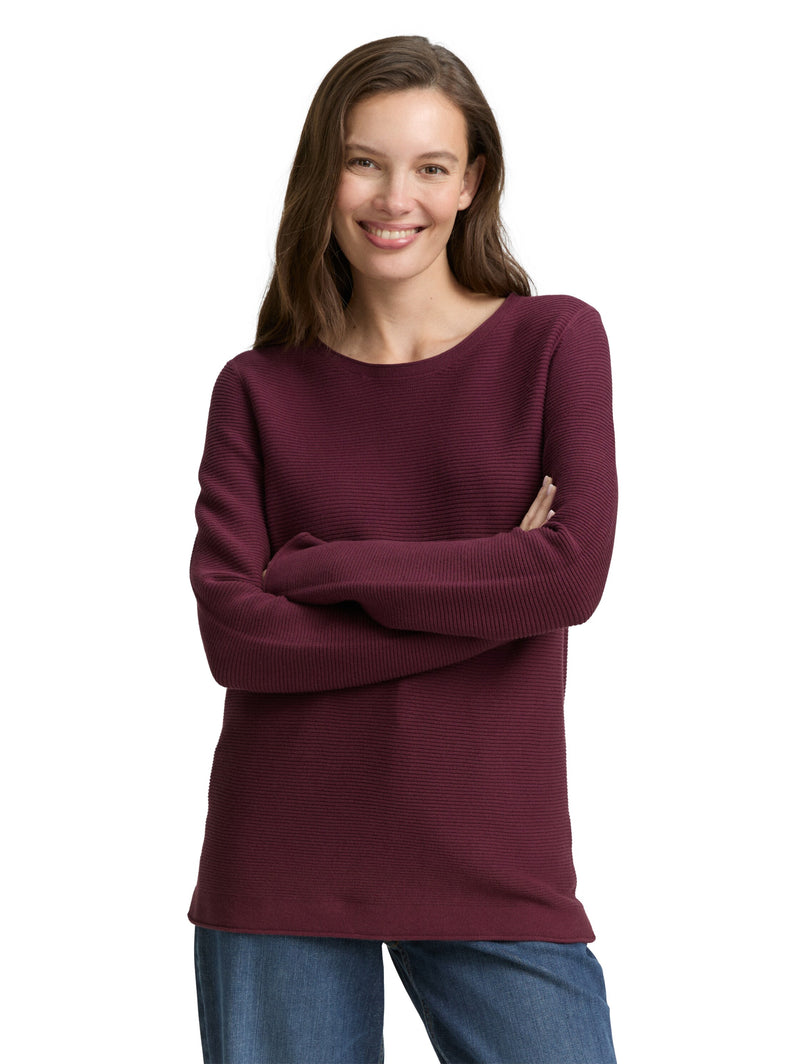 Strickpullover aus Bio-Baumwolle
