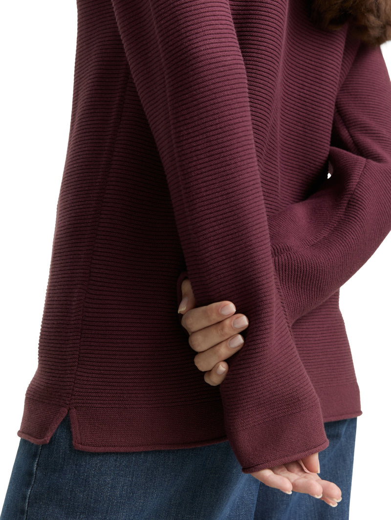 Strickpullover aus Bio-Baumwolle