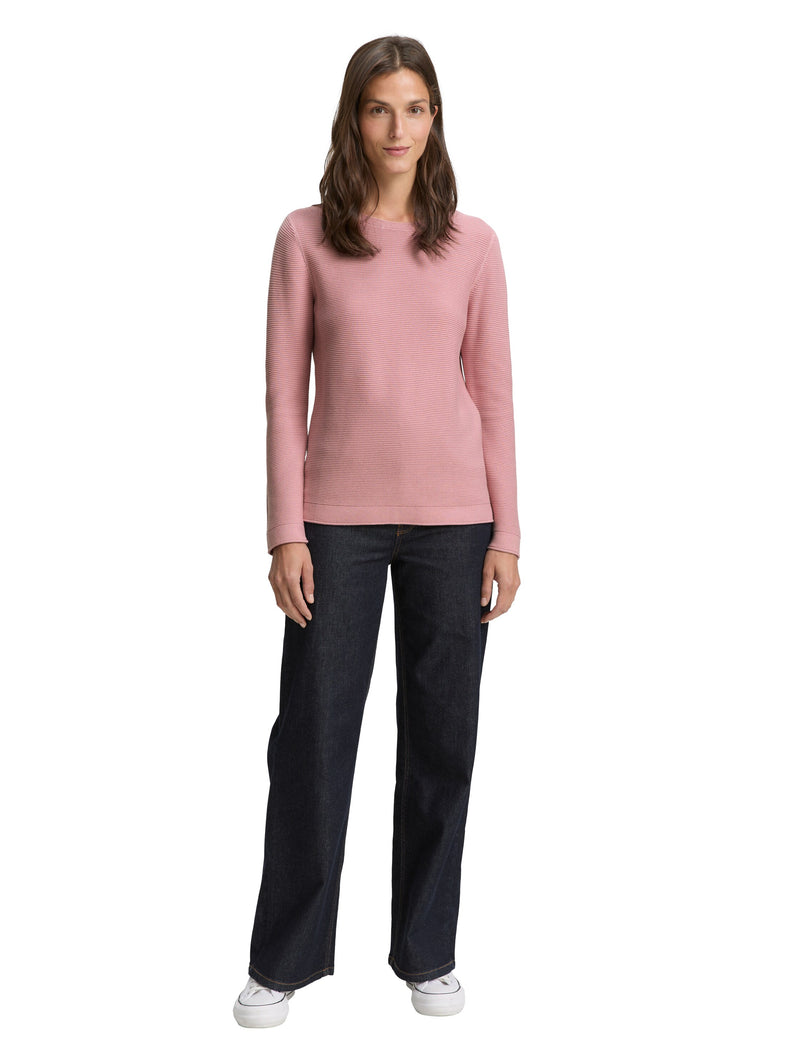 Strickpullover aus Bio-Baumwolle