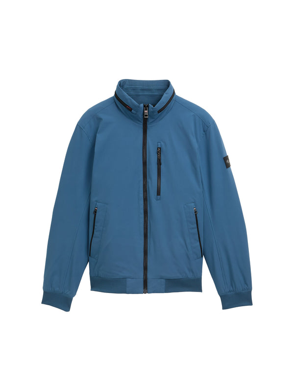 Blouson Jacke mit verstaubarer Kapuze