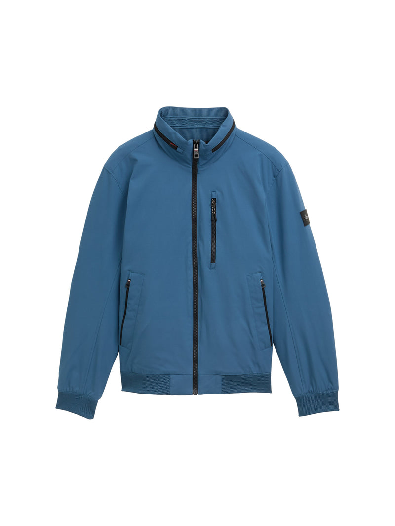 Blouson Jacke mit verstaubarer Kapuze