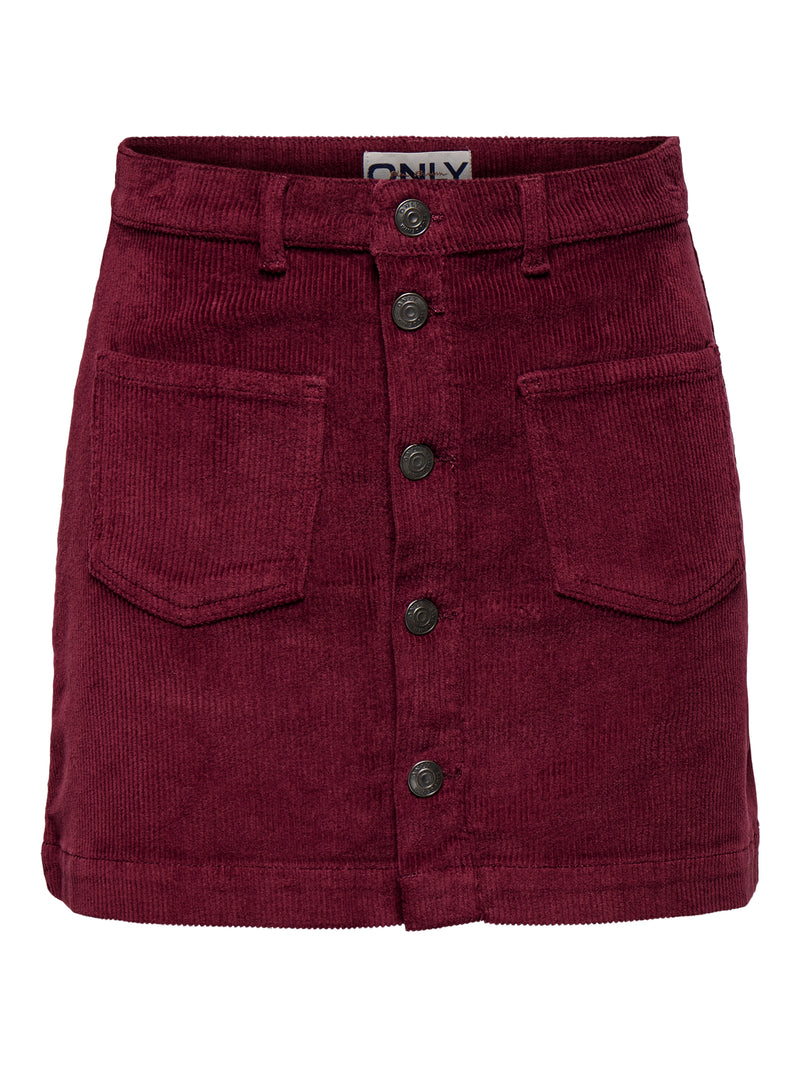 ONLAMAZING GLOBAL HW CORD SKIRT PNT NOOS