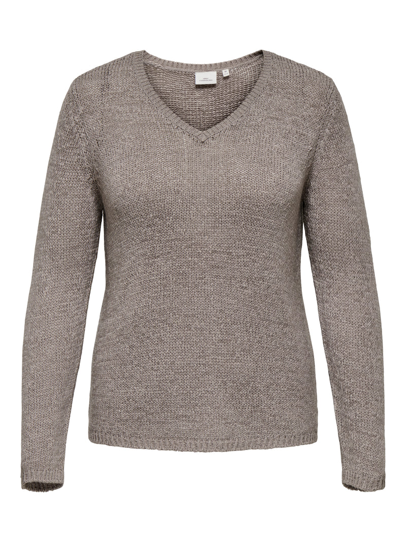CARGEENA L/S V-NECK KNT NOOS