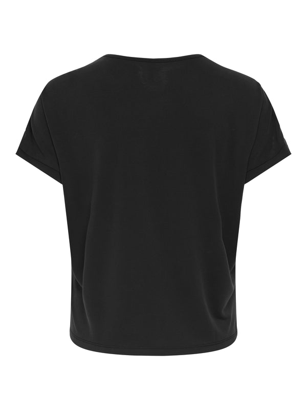 ONLFREE LIFE S/S LACE PANEL TOP JRS