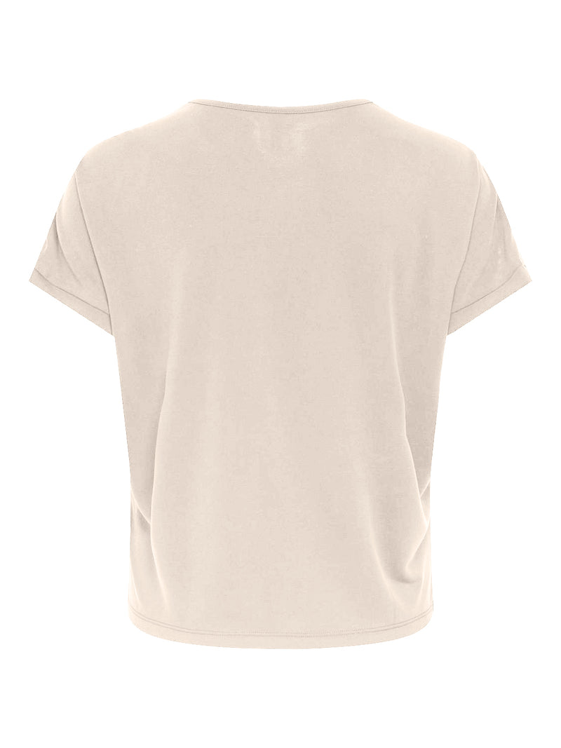 ONLFREE LIFE S/S LACE PANEL TOP JRS