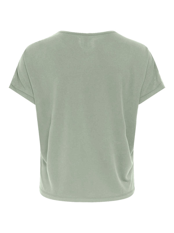 ONLFREE LIFE S/S LACE PANEL TOP JRS