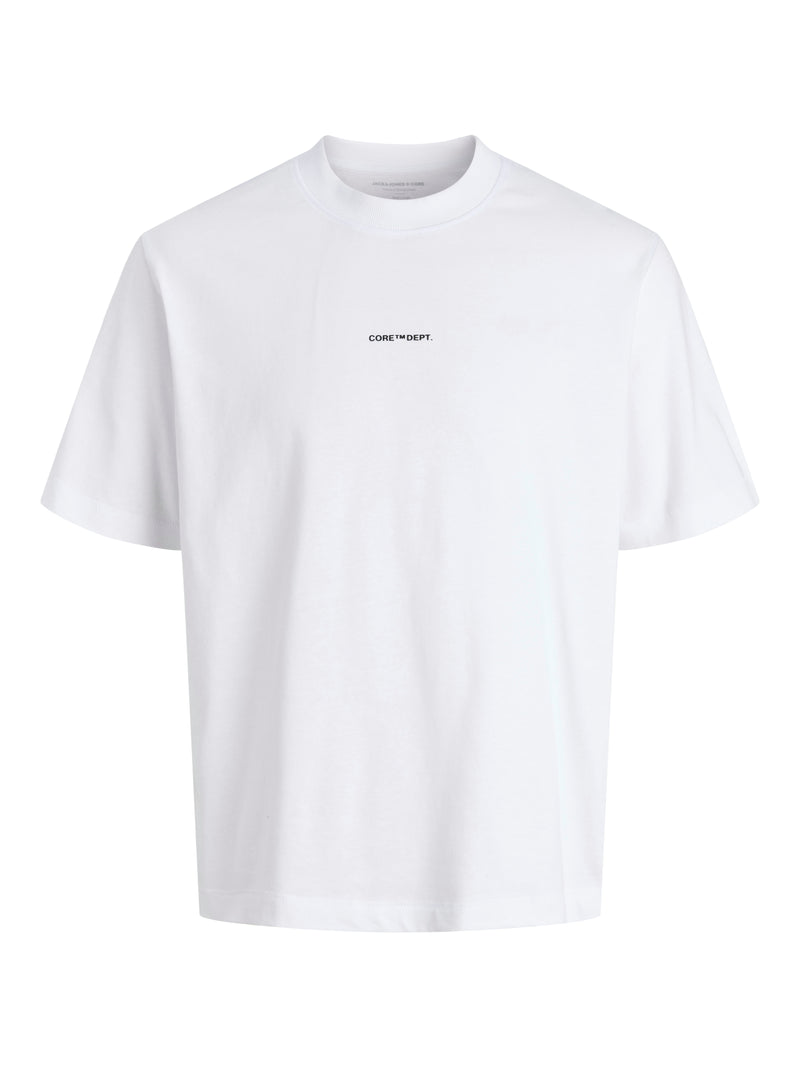 JCOCOVER SCRIPT BACK TEE SS CREW NECK LN