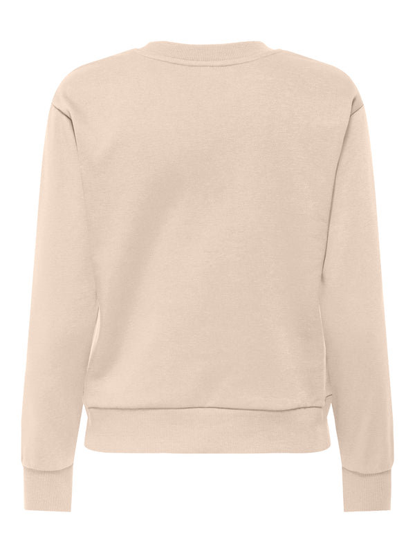 JDYPARIS L/S EMB SWEAT JRS NOOS