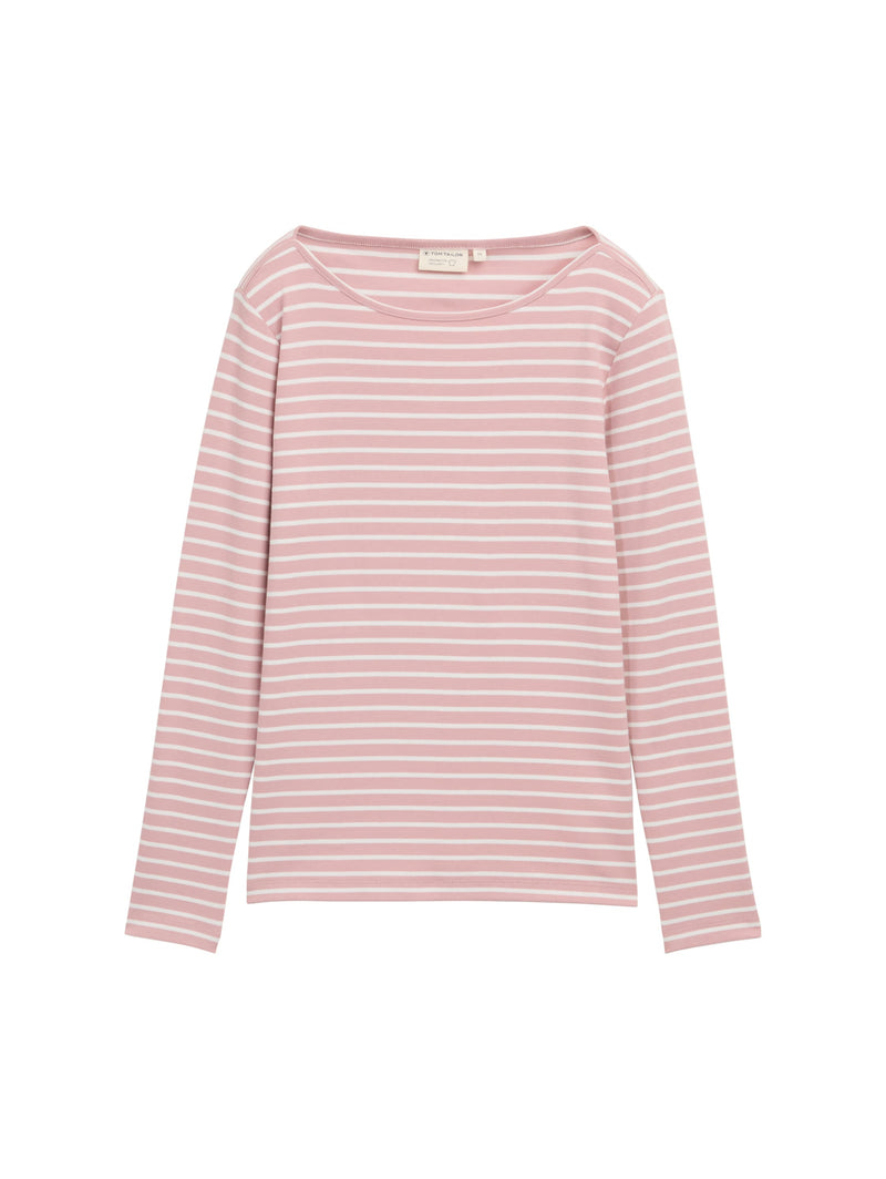 Langarmshirt mit Streifenmuster
