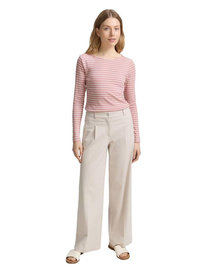 Langarmshirt mit Streifenmuster