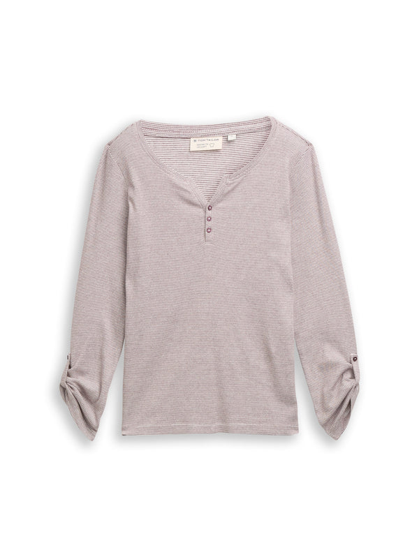 Langarmshirt mit Turn-Up-Funktion