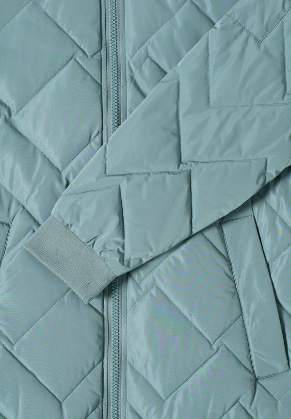 Langer Stepp-Blouson