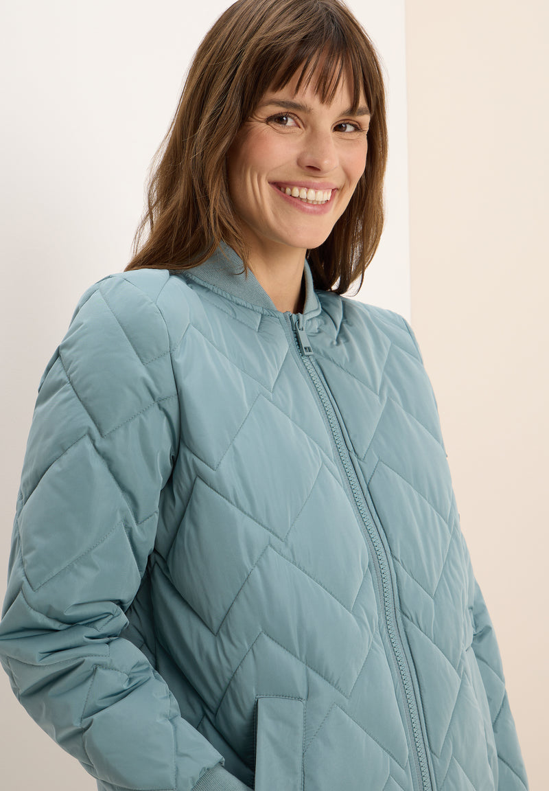 Langer Stepp-Blouson