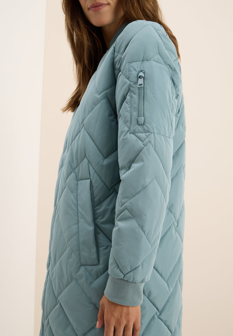 Langer Stepp-Blouson