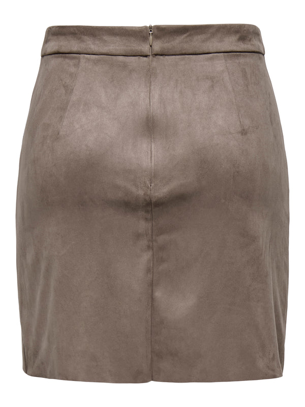 JDYLORETTA FAUX SUEDE MINI SKIRT JRS