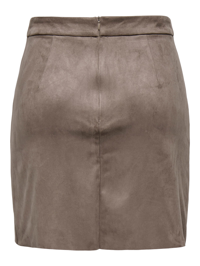 JDYLORETTA FAUX SUEDE MINI SKIRT JRS