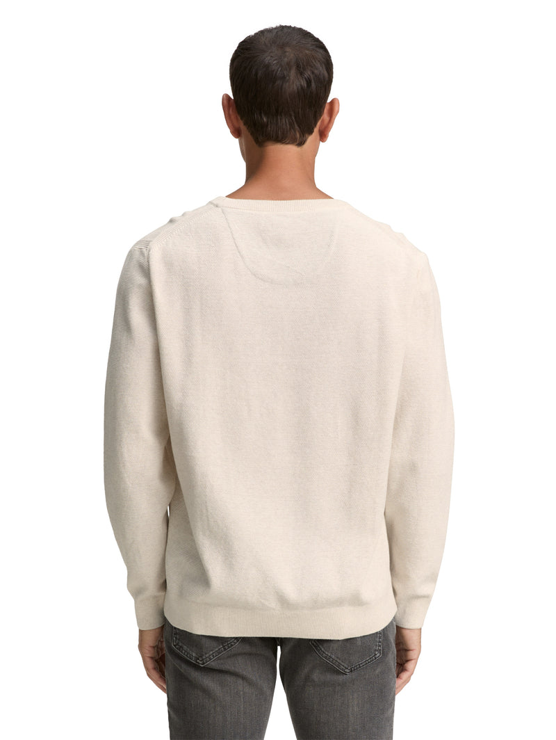 Strickpullover aus Bio-Baumwolle