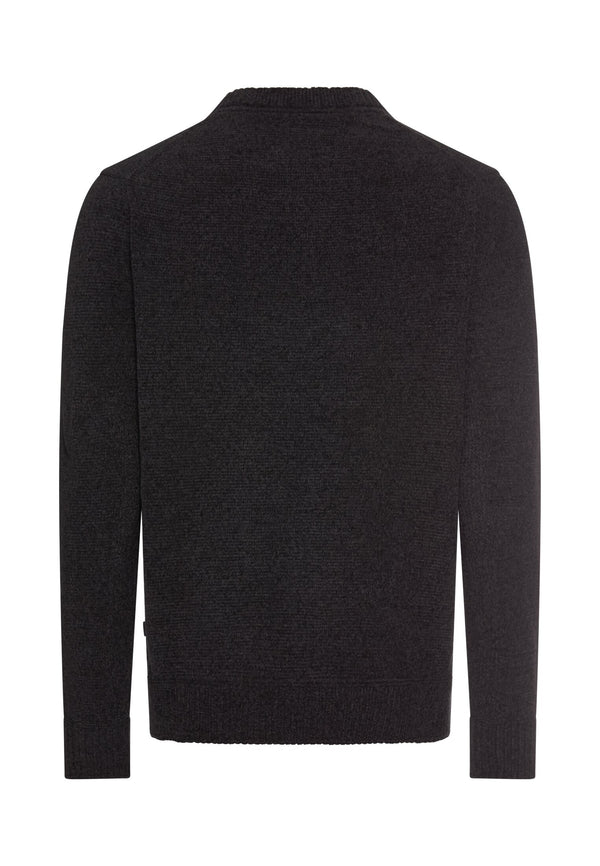 Pullover mit Rundhalskragen